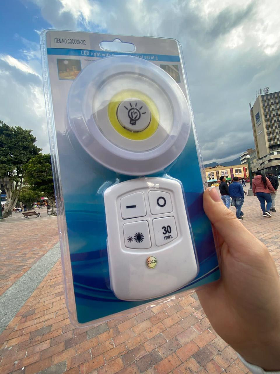 Miniatura 3 de Set de 1 luz led inalámbrica